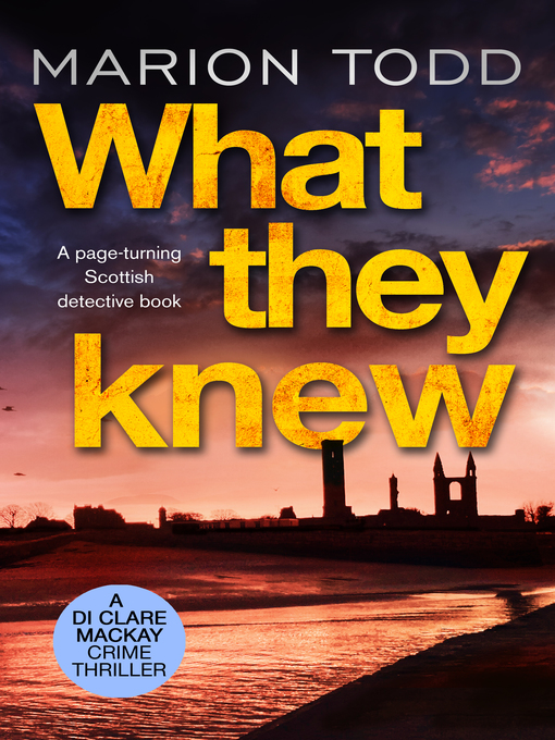 Title details for What They Knew by Marion Todd - Available